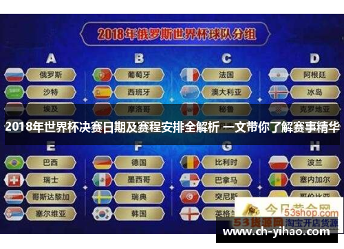 2018年世界杯决赛日期及赛程安排全解析 一文带你了解赛事精华